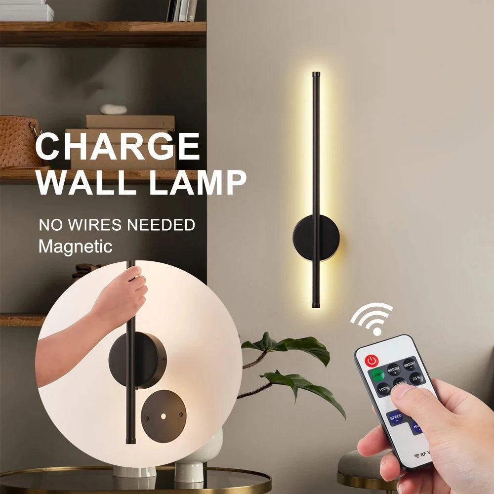 WIRELESS WALL SCONCES